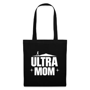 Ultra Mom Design Sporty Brave Mom - Tote Bag - black - Front