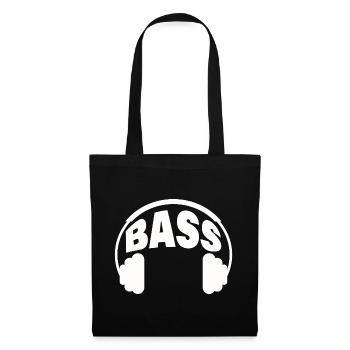 Basse - Sac en tissu - noir - Devant