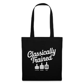Classically Trained Petrolhead KFZ Mechaniker - Stoffbeutel - Schwarz - Vorne