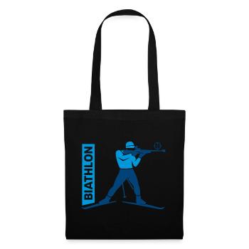 Biathlon Passion Lover Gift - Tote Bag - black - Front