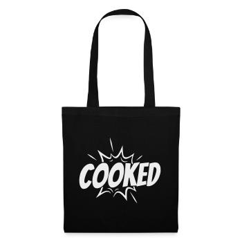 Cooked Explosiver Comic-Style - Stoffbeutel - Schwarz - Vorne
