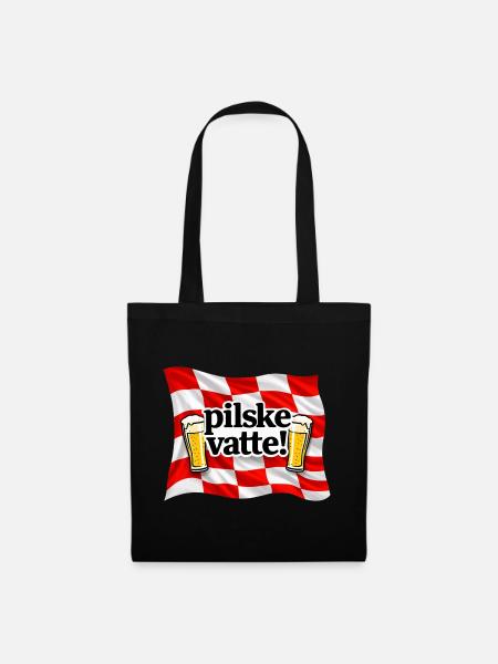 Pilske raste! - Stoffbeutel - Schwarz