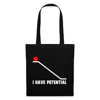 Physics joke for men, funny science, I h - Tote Bag - black - Front