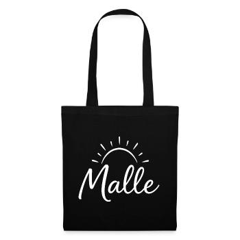 Malle Sun - Sac en tissu - noir - Devant