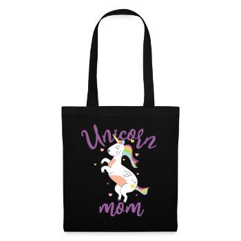 Unicorn Mother - Mothers are Unicorn Special - Tote Bag - black - Front