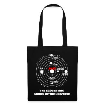 Egocentric Model of the Universe - Worldview Physics - Tote Bag - black - Front