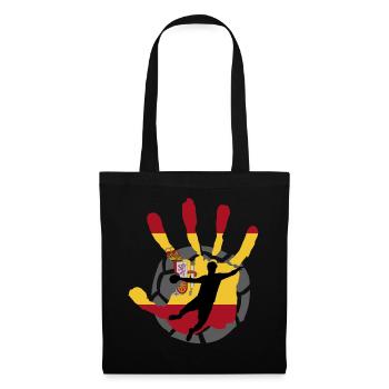 Spain handball player handball gift - Tote Bag - black - Front