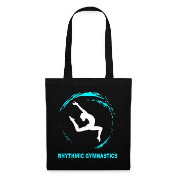 Gymnastique rythmique - Sac en tissu - noir - Devant