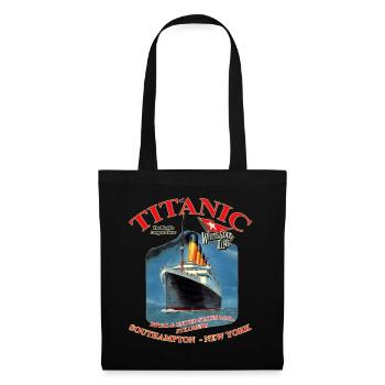 TITANIC NEW YORK KREATION Louis RUNEMBERG © Adagp - Stoffbeutel - Schwarz - Vorne