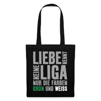 LIEBE KENNT KEINE LIGA ABSTIEG BREMEN - Stoffbeutel - Schwarz - Vorne