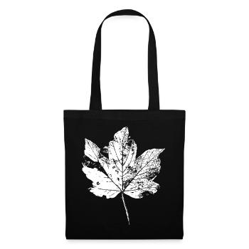 Leaf Autumn Leaf Foliage Autumn - Tote Bag - black - Front