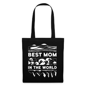Best Mom in the world! Mom - Tote Bag - black - Front