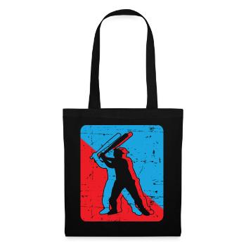 Baseball - Tote Bag - black - Front