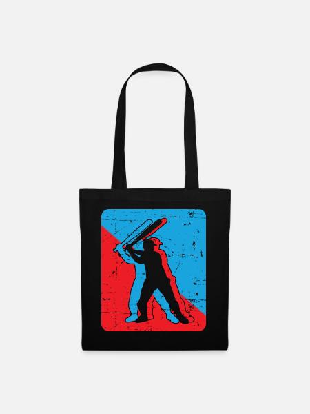 Baseball - Stoffbeutel - Schwarz