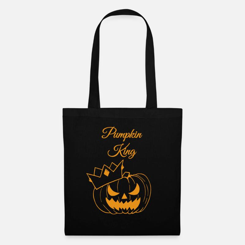 Pumpkin King - Tote Bag - black
