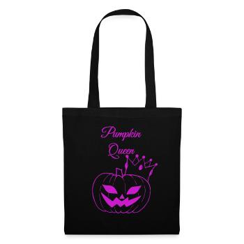 Pumpkin Queen Halloween Design - Tote Bag - black - Front