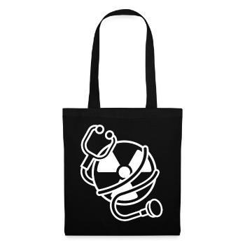 Logo Radiation Manip Radio Radiologist Radiology - Tote Bag - black - Front