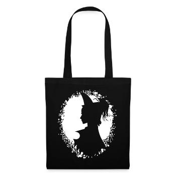 Gothic Girl Dark Fairytale Goth Occult Women Batc - Sac en tissu - noir - Devant