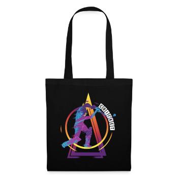 Cricket Cricketer Batsman Sport Vintage - Tote Bag - black - Front