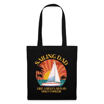Cooler Sailing Dad - Tote Bag - black - Front