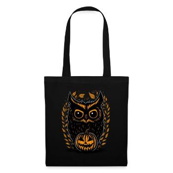 Halloween Owl - Tote Bag - black - Front