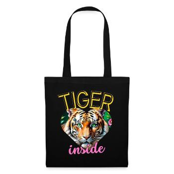 The tiger inside me. - Tote Bag - black - Front