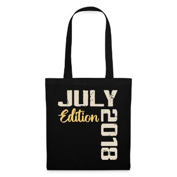 July 2018 Birthday Shirt July 2018 - Tote Bag - black - Front
