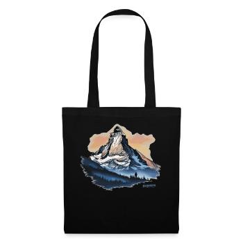 Matterhorn souvenir souvenir online shop - Tote Bag - black - Front