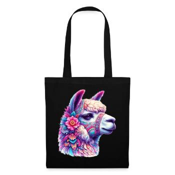 Alpaga - Sac en tissu - noir - Devant