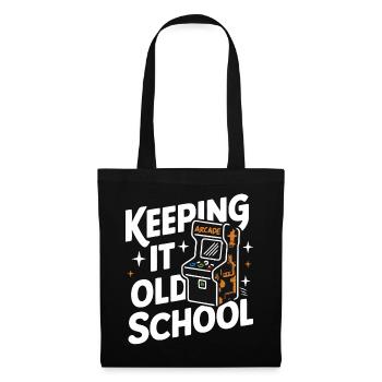 Arcade Arcade Slot Machine Gamer Gaming - Tote Bag - black - Front