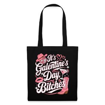 Galentine's Day Funny Party - Tote Bag - black - Front