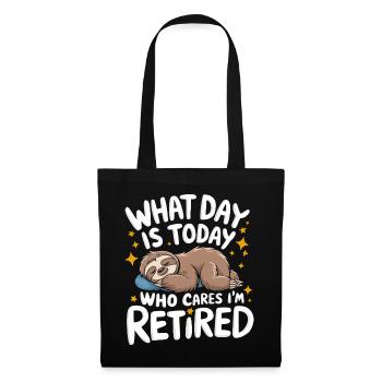 Retirees Retirement Pension Retirement - Tote Bag - black - Front