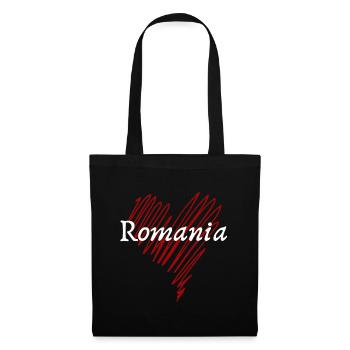 I love Romania, Romanian pride - Tote Bag - black - Front