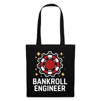 Bankroll Engineer Gambling Gambler - Tote Bag - black - Front