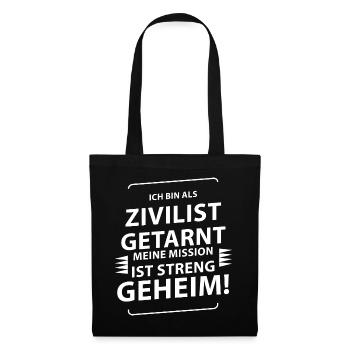 Carnival Costume - Tote Bag - black - Front