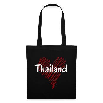 I love Thailand, heart Thailand - Tote Bag - black - Front
