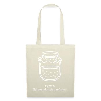 Sourdough Duty Jar - Tote Bag - nature - Front