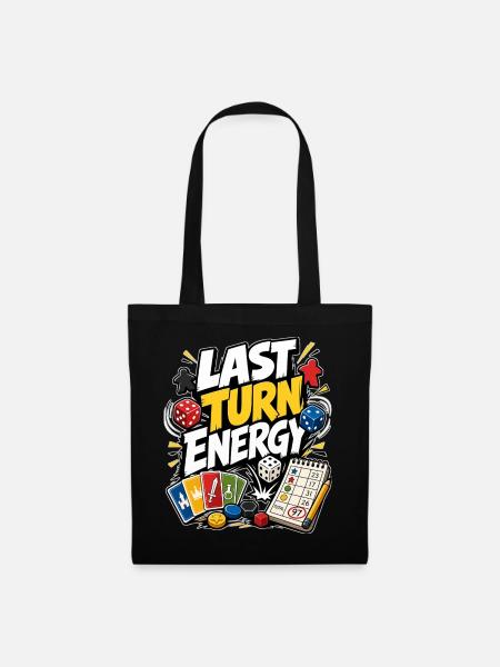 LAST TURN ENERGY - Stoffbeutel - Schwarz