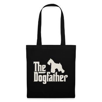 Le Dogfather - Miniature Schnauzer Schnauzer - Sac en tissu - noir - Devant