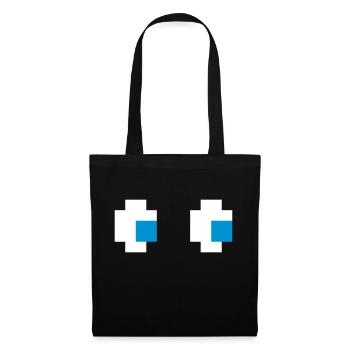 Ghost Eyes Ghost Eyes Comic Computer Game Console - Tote Bag - black - Front