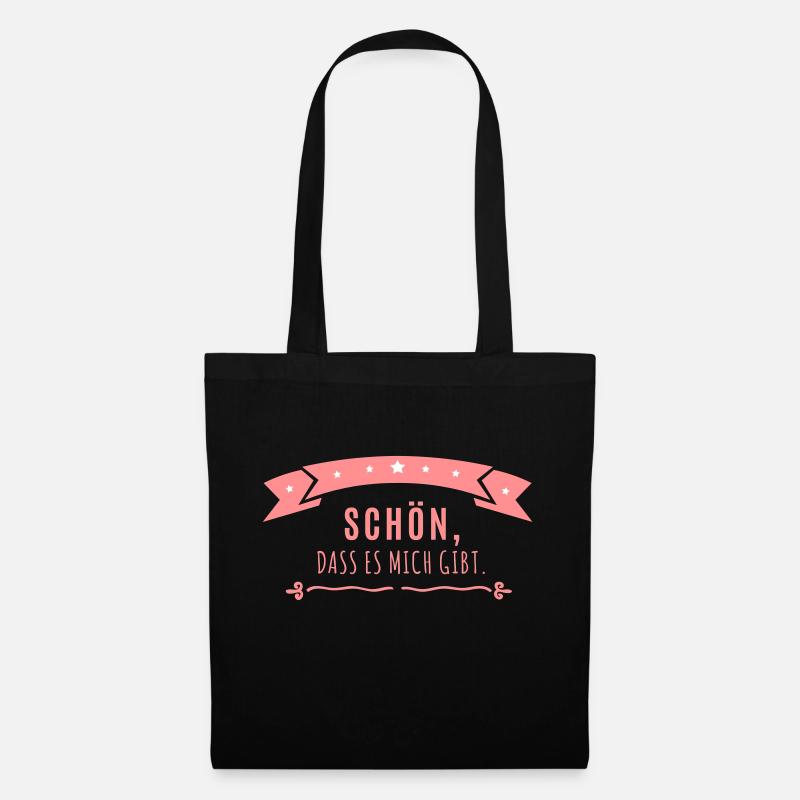Nice that there is me. - Tote Bag - black
