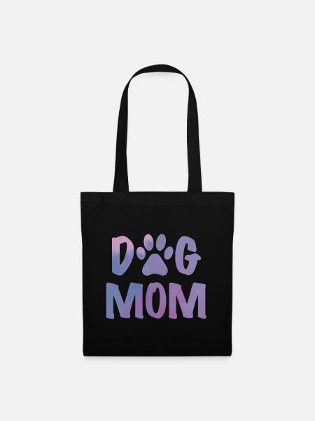 Dog Mom - Tote Bag - black