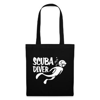 Scuba Diver - Sac en tissu - noir - Devant