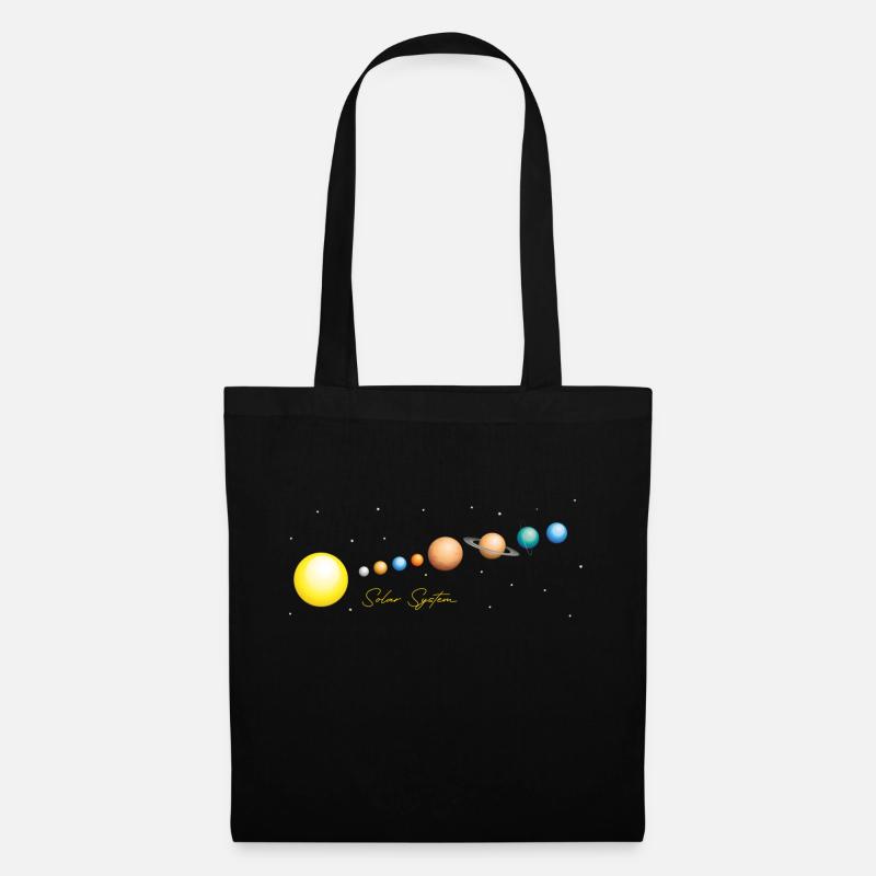 Solar system - Tote Bag - black