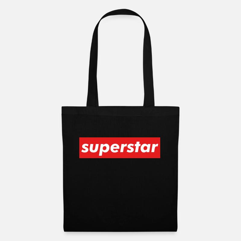 Superstar - Sac en tissu - noir