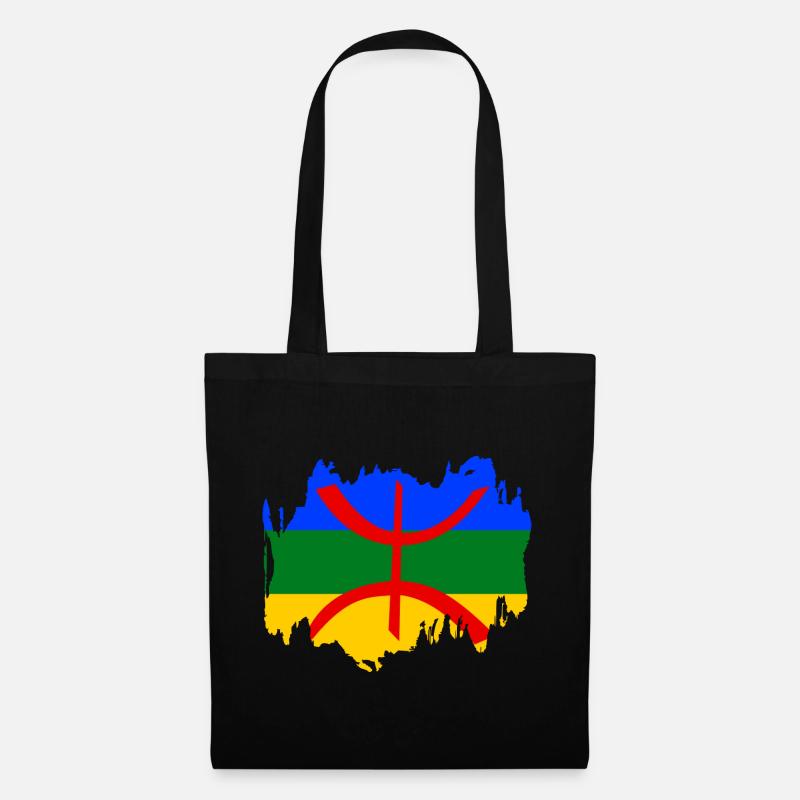 Amazigh - Stoffbeutel - Schwarz