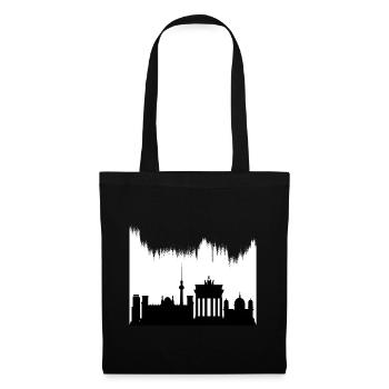 Berlin Germany Deutschland Skyline City - Tote Bag - black - Front