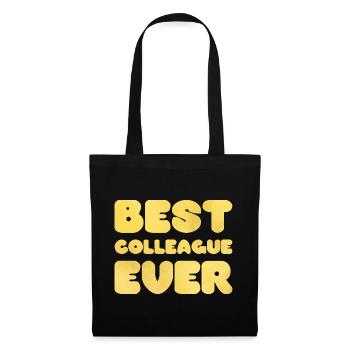 Best Colleague Ever - Sac en tissu - noir - Devant