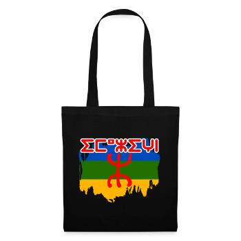Imazighen - Sac en tissu - noir - Devant