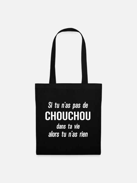 Surnom enfants famille petit chouchou - Sac en tissu - noir